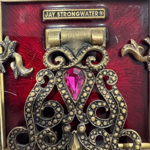 JAY STRONGWATER 3 ANGEL’s FRAME. SWAROVSKI CRYSTAL & ENAMEL - Picture 3 of 3